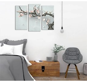Картини в комплект от 3 бр. Sakura - Wallity