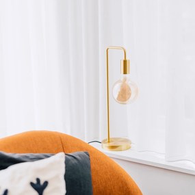 Арт Деко настолна лампа месинг - Facil