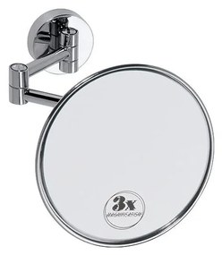 Козметично огледало 14x14 cm сребристо