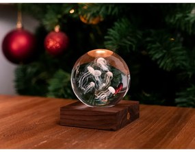 Тъмнокафява светлинна декорация с USB Amber – Gingko