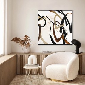 Ръчно рисувана картина 100x100 cm Once Again – Malerifabrikken