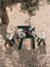 Градинска маса за хранене от масивен бор 77x79 cm Navo – noo.ma