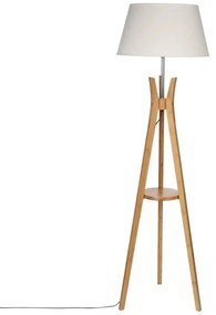 Лампион atmosphera Kalo, Бамбук, Бял, 156 cm