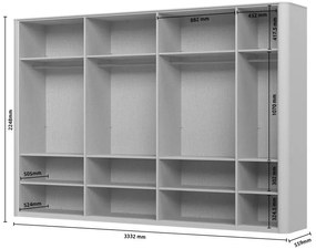 Гардероб Dutchess седемкрил