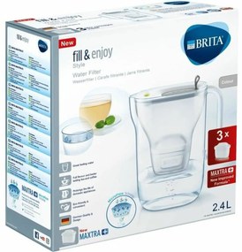 Филтрираща Кана Brita Сив Пластмаса 2,4 L