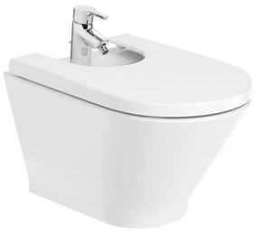 Биде, A3570N6000, Roca, ROUND, стенен монтаж, бяло, 35.5х54х44см