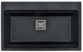 Гранитна мивка ICGS 8213 BLACK