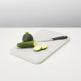 Дъска за рязане и сервиране Brabantia Tasty+ 1003308, 40x25 см, Нехлъзгаща се, Лесна за почистване, Светлосив