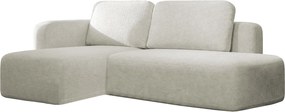 Ъглов диван Cozy-Екрю-Ляв
