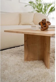 Масичка за кафе от декор от дъб в естествен цвят 60x119 cm Sabin – Kalune Design