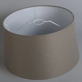 Модерен висящ аплик черен с абажур 45 см кафяв - Combi 1