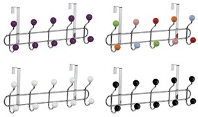 Метална закачалка за врата в цвят бордо-сребро 41 cm - Premier Housewares