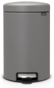 Кош за отпадъци 20л NewIcon Mineral Concrete Grey