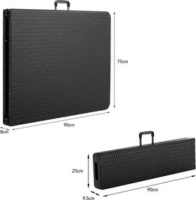 Пивоварен комплект Malmö - сгъваема маса + 2 пейки