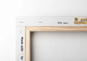 Картина на платно – Зен камъни с лилия