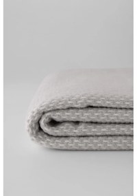 Светлосиво одеяло със съдържание на памук , 140 x 180 cm Zen - Euromant
