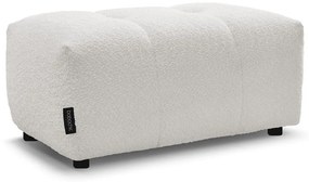 Бяла табуретка от прежда с примки от букле Roxelane – Bobochic Paris