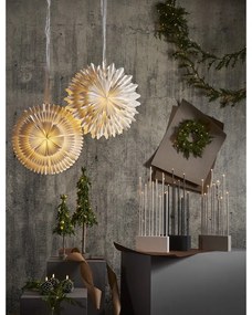 Бяла коледна светлинна украса ø 50 cm Frost - Star Trading