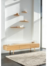 Рафтове от дъбова дървесина в естествен цвят Mu - Gazzda