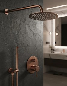 Душ система за вграждане Rea Lungo Grip Brush Copper