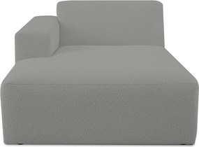 Сив модулен диван от букле (ляв ъгъл) Roxy – Scandic