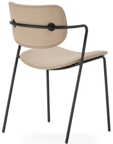 Бежови трапезни столове в комплект от 2 бр. Maika – Marckeric