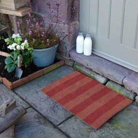Изтривалка от кокосови влакна 40x60 cm Pink Stripe – Artsy Doormats