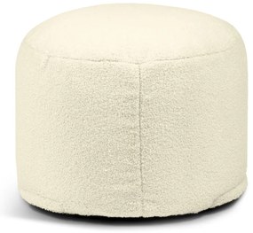 Кафяв пуф от букле Mini – SLOWDOWN