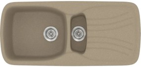 Мивка Sanitec 309-Granite Taupe