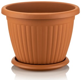 Serinova - Саксия Kemer №7 Terracotta 11.5L ((KGS7+VT07)