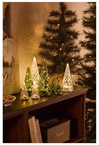 Зелена коледна светлинна украса 2 бр. ø 6 cm Vilma – Sirius