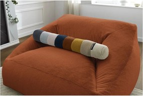 Оранжев пуф от изкуствен косъм Lilibet – Bobochic Paris