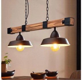 Eglo 44085 - Полилей на верига OLDBURY 2xE27/60W/230V