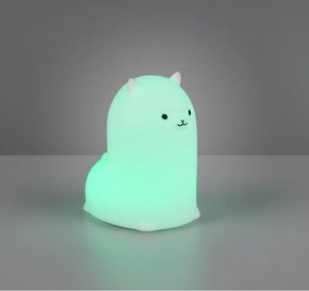 Бяла детска нощна лампа Paky – Reality