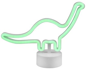 Бяла LED настолна лампа (височина 20 см) Bronto - Trio