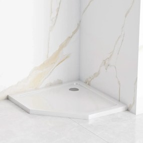 Корито за душ кабина- акрилно Rea Diamond White 80x80