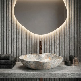 Умивалник за плот Rea Pearl Ruststone