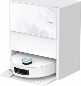 Прахосмукачка робот Dreame Aqua 10 Ultra Track RLR81CE-WH, 25000 Pa, 200 мин, 3.5/4 л, Сухо/мокро, AI камери, VersaLift DToF, Автоматично почистване на моп при 100°C, Бял