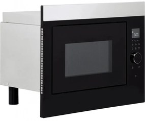 Микровълнова фурна за вграждане AEG MBE2658DEM, 25 л, 900 W, 5 нива, Грил, Размразяване, Сензорно управление, Таймер, Сребрист/черен