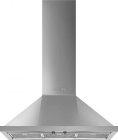 Абсорбатор SMEG Portofino KPF9X, 275W, А+, 781 м3/ч, 3 скорости, 3 филтъра, Антивъзвръщателен клапан, LED, Инокс