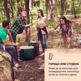 Klarstein BeerBelly 29, електрическа хладилна кутия, функция охлаждане и задържане на температурата, USB порт, режим ЕКО