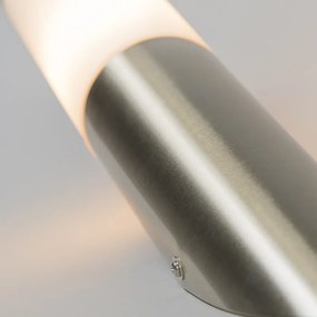 Модерна външна стенна лампа стомана IP44 - Rox