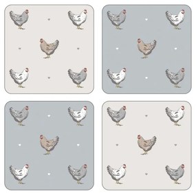 Комплект от 4 коркови подложки Farmer Farmers Kitchen - Cooksmart ®