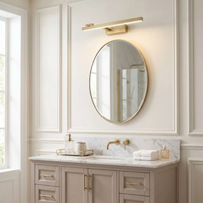 LED аплик за баня SWE031-1W 40cm Brush Gold