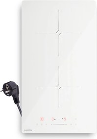 Klarstein PowerGlide индукционен котлон | Модерен, компактен и мощен | 2 зони за готвене | 3500 W | 30 cm