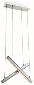 LED Полилей на въже ALIKANTE LED/14W/230V хром