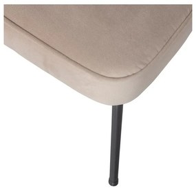 Бежови кадифени трапезни столове в комплект 2 бр. Vogue – WOOOD