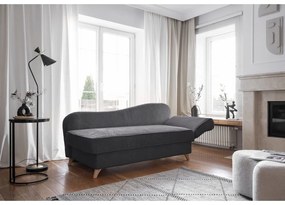 Сив шезлонг от рипсено кадифе (десен ъгъл) Chic Charlotte – Miuform