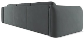 Тъмносив ъглов диван (десен ъгъл) Hoku – Makamii