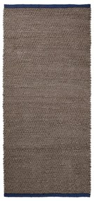 Кафява пътека от юта 70x150 cm Notes – Mette Ditmer Denmark